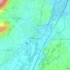 Carte topographique Riedlingen (Kernstadt), altitude, relief