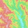 Carte topographique Licola, altitude, relief