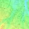 Carte topographique Yolo-Sud 3, altitude, relief