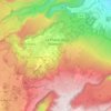 Carte topographique La Plaine-des-Palmistes, altitude, relief