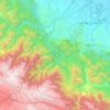 Carte topographique Tiraque, altitude, relief