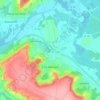 Carte topographique Ciry-Salsogne, altitude, relief