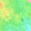 Carte topographique بلدية السلي, altitude, relief