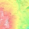 Carte topographique Missouri River, altitude, relief