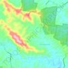 Carte topographique Clear Mountain, altitude, relief