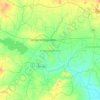 Carte topographique Jangareddigudem, altitude, relief