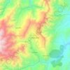Carte topographique Gramalote, altitude, relief