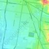 Carte topographique Dandenong South, altitude, relief