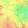Carte topographique Anantapur, altitude, relief