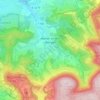 Carte topographique Weiler in den Bergen, altitude, relief