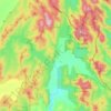 Carte topographique Yaouk, altitude, relief