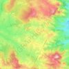 Carte topographique La Guiche, altitude, relief