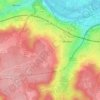 Carte topographique 92190, altitude, relief