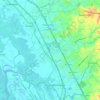 Carte topographique Marilao, altitude, relief