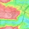 Carte topographique 91120, altitude, relief