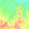 Carte topographique Guajeru, altitude, relief