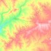 Carte topographique Ilfracombe, altitude, relief