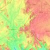 Carte topographique Bannerghatta National Park, altitude, relief