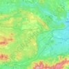 Carte topographique 83340, altitude, relief