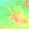 Carte topographique Provincia Ñuflo de Chávez, altitude, relief
