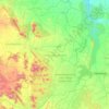 Carte topographique Nambulipulikunta, altitude, relief