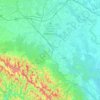 Carte topographique Grad Velika Gorica, altitude, relief