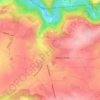 Carte topographique Purnode, altitude, relief