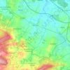 Carte topographique Mortrée, altitude, relief
