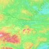 Carte topographique 83170, altitude, relief
