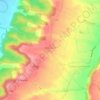 Carte topographique Arrouède, altitude, relief