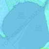Carte topographique Baie de l'Aiguillon, altitude, relief
