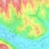 Carte topographique Camboulit, altitude, relief
