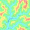 Carte topographique Fleming-Neon, altitude, relief