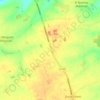 Carte topographique St Lawrence, Ilketshall, altitude, relief