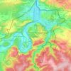 Carte topographique 08600, altitude, relief