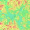 Carte topographique Heinola, altitude, relief