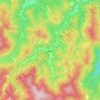 Carte topographique Mallare, altitude, relief