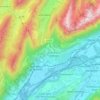 Carte topographique 73250, altitude, relief