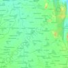 Carte topographique Roddam, altitude, relief