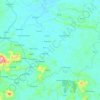 Carte topographique Teriak, altitude, relief