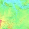 Carte topographique Saint-Quentin-sur-Nohain, altitude, relief