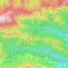 Carte topographique Gisclareny, altitude, relief