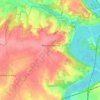Carte topographique May-en-Multien, altitude, relief
