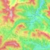 Carte topographique Sopuerta, altitude, relief