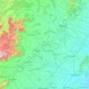 Carte topographique Kallakurichi, altitude, relief
