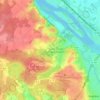 Carte topographique Saint-Hilaire-Saint-Florent, altitude, relief