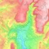 Carte topographique Nolay, altitude, relief