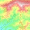 Carte topographique Taghzout, altitude, relief
