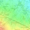 Carte topographique Anzola dell'Emilia, altitude, relief