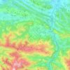 Carte topographique 09000, altitude, relief